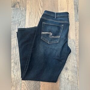 Silver Jeans Dark Indigo Straight Leg Men’s Jeans Gordie